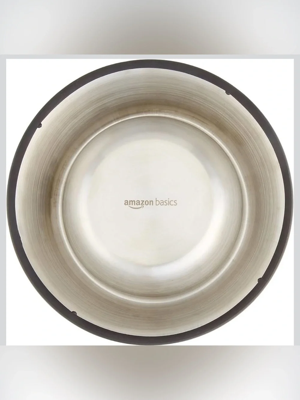 Stainless Steel Non-Skid Dog Water And Food Bowl, Dishwasher Safe